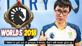 DOUBLELIFT fails again at WORLDS 2018 Emotional [upl. by Znieh684]