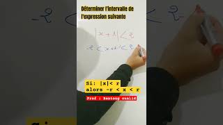 comment trouver lintervalle dun encadrement  maths [upl. by Pedrotti]