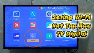 Cara Menghubungkan Wifi Ke Set Top Box TV Digital [upl. by Schmitt86]