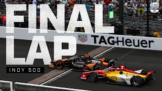 Final Lap Relive the DRAMATIC finish at the 2024 Indy 500  INDYCAR [upl. by Saffren37]