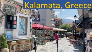 🇬🇷 Kalamata Town Beach and Olives [upl. by Selohcin]