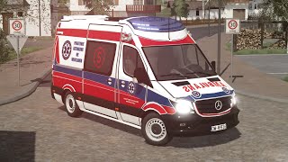 FS22 DOWNLOAD Karetka Mercedes Sprinter AutoForm  PR Wrocław [upl. by Kered]