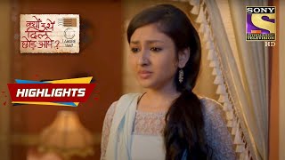 Vashma Is Upset  Kyun Utthe Dil Chhod Aaye  Episode 16  Highlights [upl. by Aloivaf]