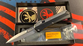 UNBOXING The RARE Microtech Glykon and Short Review [upl. by Moersch230]