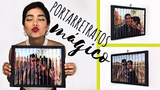 UN PORTARRETRATO MÁGICO DOBLE ¿puedes creerlo Un regalo especial HAZLO TÚ MISMO  DIY [upl. by Oina]