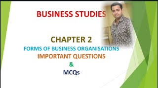 class 11 business studies  Forms of business organisation  chapter 2  b st  important question [upl. by Ziegler]