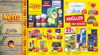 NETTO Prospekt  Gültig ab 16092024  Supermarkt Prospekte amp Angebote DE [upl. by Notreve]