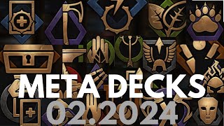 GWENT  February 2024  META DECKS  Top 10 decks in February 2024 [upl. by Dahl]