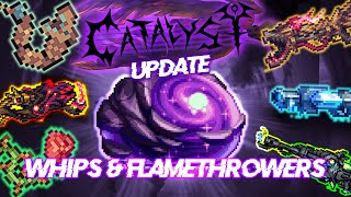 Catalyst Mod V1110  ALL NEW Whips Flamethrowers and More  Showcase [upl. by Icram]