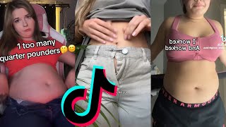 Foodbaby Bloated Unbuttoned Part 12 TikTok Compilation [upl. by Seraphim43]