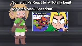 Some Links React to quotA Totally Legit Majoras Mask Speedrunquot [upl. by Susumu953]