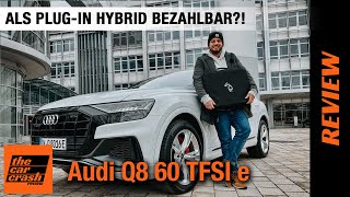 2021 Audi Q8 60 TFSI e 462 PS ðŸ”‹ðŸ”Œ Als Plugin Hybrid bezahlbar ðŸ¤”ðŸ¤ Fahrbericht  Review  Test [upl. by Aibun]