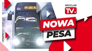 Pesa Twist dla Wrocławia Zobaczcie co się w niej kryje  Wrocław TV [upl. by Englebert]