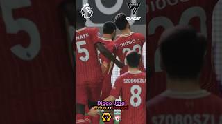 DIOGO JOTA SCORES Wolves vs Liverpool [upl. by Fadil]