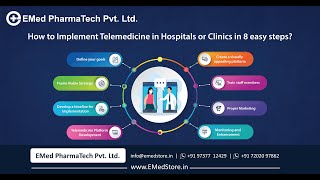 8 Steps To Implement Telemedicine in Hospitals or Clinics  EMed PharmaTech [upl. by Auj984]