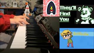 FIVE NIGHTS AT FREDDYS SONG  quotTHEYLL FIND YOUquot  Griffinilla Amosdoll Piano Cover [upl. by Oetsira]