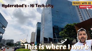 This is where I work  My Office at Hyderabads Hitech city  Best place to work [upl. by Rezeile42]