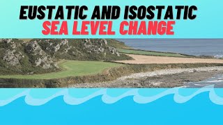 Coastal Features formed by Eustatic and Isostatic Sea Level Change CAPE GEOGRAPHY UNIT 1 [upl. by Ut]