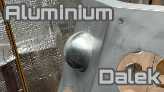 Casting a Test Dalek Hemisphere From Recycled Aluminium  Aluminium Dalek Build [upl. by Ainedrag370]