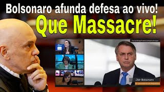 MASSACRADO BOLSONARO ENCURRALADO POR JORNALISTAS AFUNDA SUA DEFESA LULA MUDANÇAS IMPORTANTÍSSIMAS [upl. by Htes]