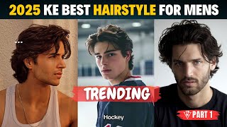 Trending Hairstyles For Mens  2025 ke Best Hairstyles For Mens Series Part 1 [upl. by Necyla683]