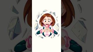 Ochaco Uraraka Speedpaint speedpaint mha ochacouraraka coloring rendering [upl. by Filip]