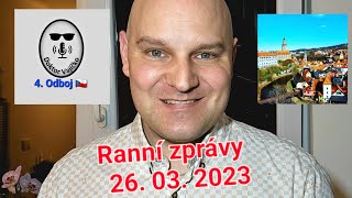 doktoregg Ranní zprávy 26 03 2023 posun času o hodinu dopředu 😀 16821930930800❤️🥚🇨🇿🇸🇰 [upl. by Alidia431]