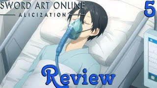 Sword Art Online Alicization Review Ep 5 Kirito Au Porte De La Mort FR 1080p 60Fps [upl. by Chak]