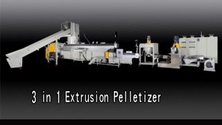 3 in 1 Extrusion Pelletizer  Geor Ding [upl. by Bowyer]