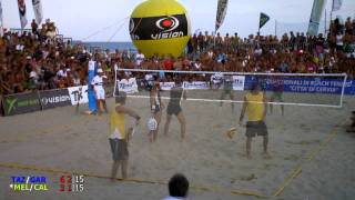 Finale Bagno Delfino 2011  MeliconiCalbucci vs TazzariGaravini Secondo SET [upl. by Drehcir]