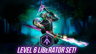 Shadow Fight 3•New Exclusive Level 6 LIBERATOR Set•Gameplay And Review🤯🔥 [upl. by Judsen]