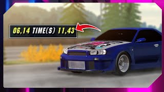 Gearbox Nissan Skyline GTR34 300hp400hp Car Parking [upl. by Fidole811]