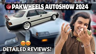 Pakwheels Autoshow Peshawar 2024 😍  Vlog Coverage ft Accord New Look ✅ [upl. by Amasa239]