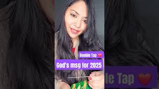 Gods msg for 2025😍✨️This is sign from universe🦋💫✨️Tarot Hindi Reading 💯 Timeless [upl. by Drusie]