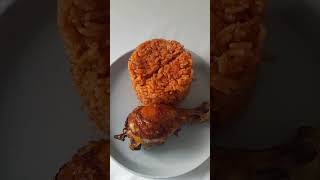 Jollof and Chicken jollof chicken shorts [upl. by Rabaj511]