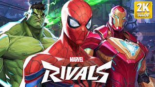 Marvel Rivals  Closed Beta Gameplay PC2K [upl. by Shwalb721]