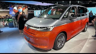 Volkswagen VW T7 EHybrid T 7 Bulli Multivan Camper RV new model 2022 walkaround and interior k0138 [upl. by Booma]