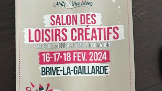 Un tour au salon créatif  de belles rencontre un bon moment 🥰 [upl. by Aik]