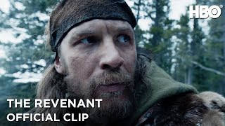 Bridger Confronts Fitzgerald At Gunpoint  The Revenant  HBO [upl. by Alodi]