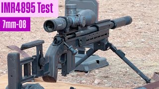 7mm08 Rem with IMR4895 First test 120 Sierra 160 Speer 171 Barnes Reloading amp Results [upl. by Zsamot]