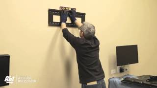 How To Wall Mount a TV LED amp LCD  Abt Electronics [upl. by Ecinnaj]