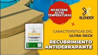 Ultra Deck  Mortero Antiderrapante de Reparación  Cómo se usa [upl. by Mikiso]