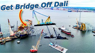 HOW Will They Move Key Bridge Off MV Dali Ship [upl. by Fabrienne]