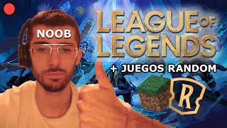 Jugando League Of Legends y Minecraft el mismo día [upl. by Nikita]