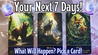 🦋 Week Ahead Tarot Reading Pick a Card Your Next 7 Days 🔮 [upl. by Akkimat]