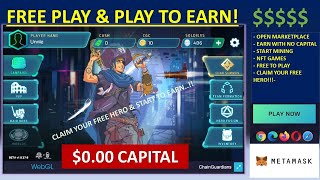 Chain Guardians How to Play and Claim Free Hero l New NFT games l Play to Earn [upl. by Grand26]