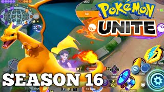 best build Charizard in pokémon unite season 16 [upl. by Draw285]