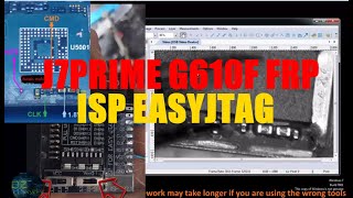 J7PRIME G610F  REMOVE FRP  ISP EASYJTAG [upl. by Nihsfa317]