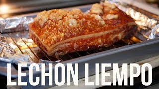 Extra CRISPY Lechon Liempo Filipino Style Pork Belly [upl. by Olrac]