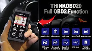 THINKOBD100 OBD2 Scanner Diagnose Engine Trouble Codes [upl. by Milicent]